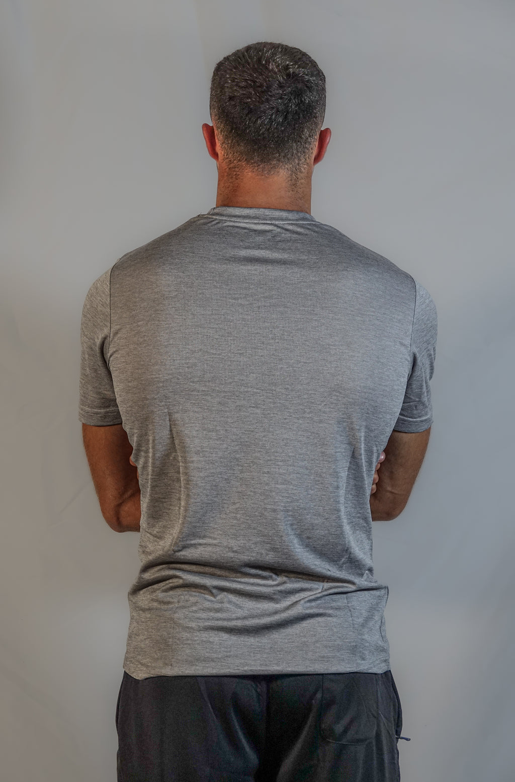 Woonona Dry-Fit Sports Tee - Light Grey