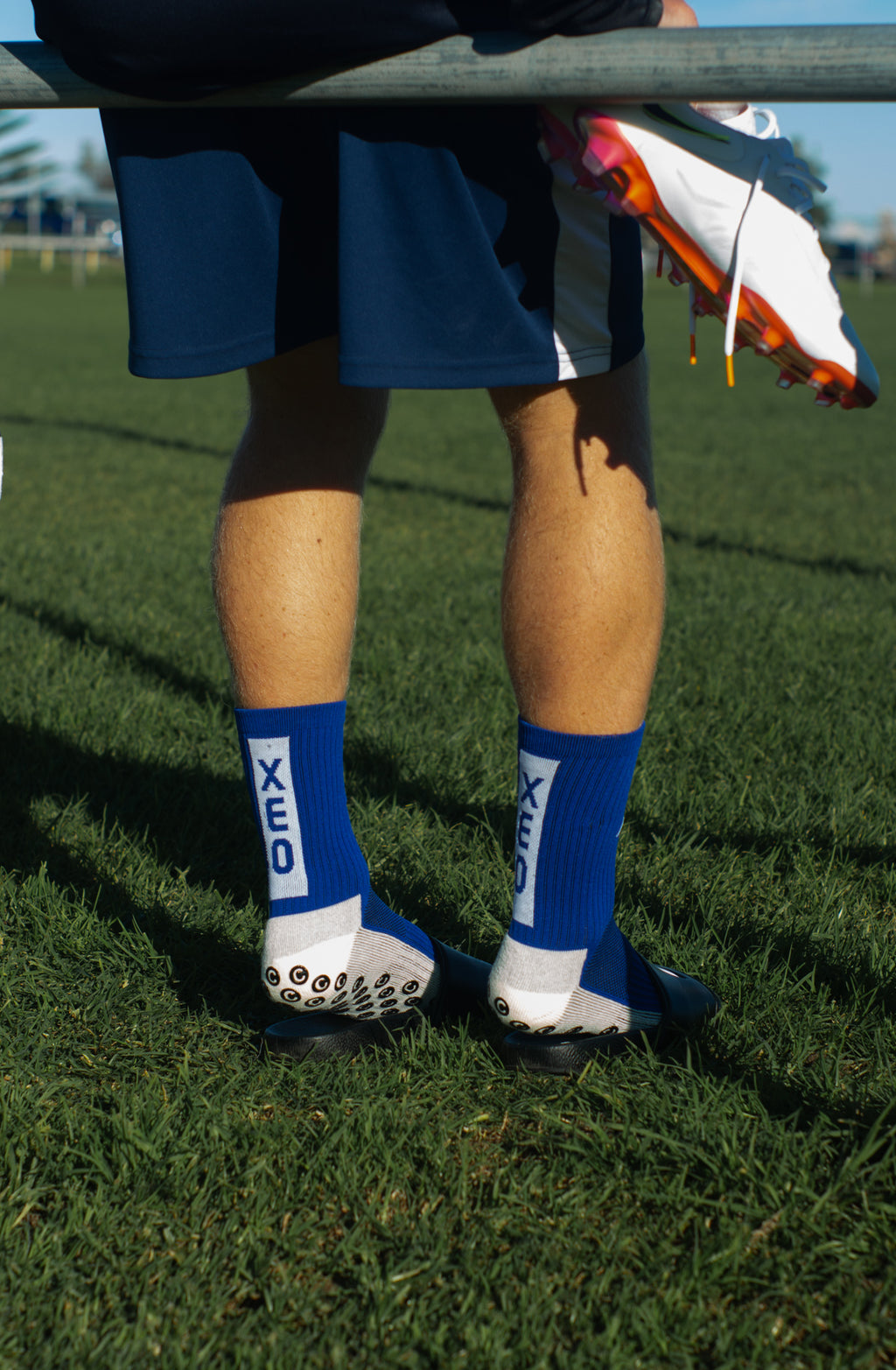 XEO Grip Socks - Royal Blue